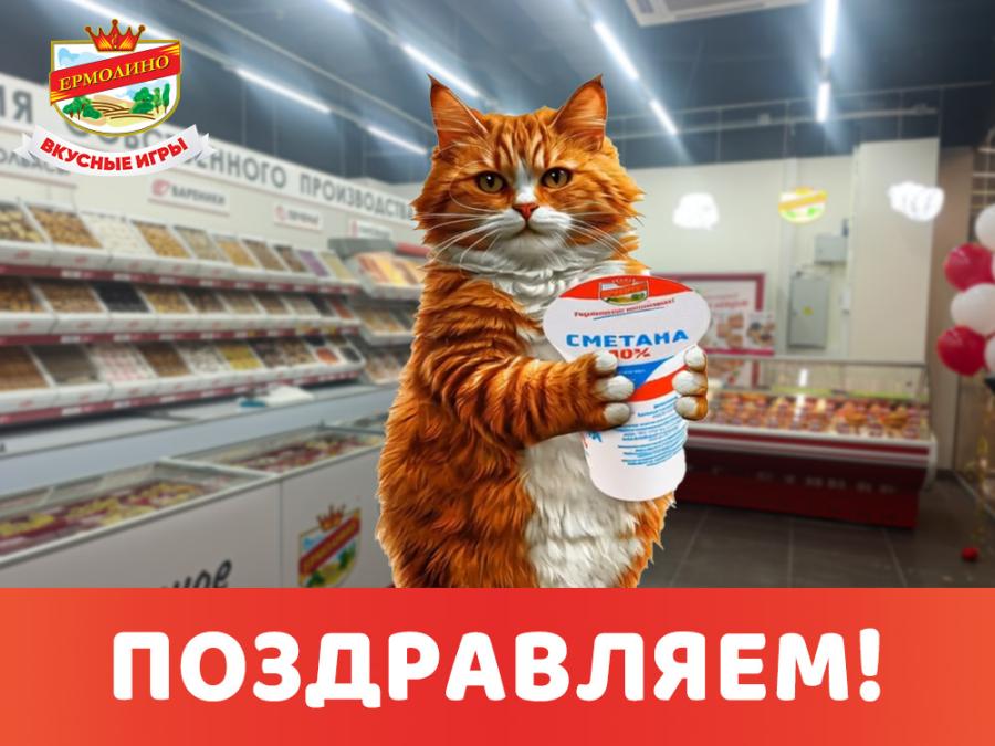 Игра «В поисках сметаны» завершена! Поздравляем победителей!